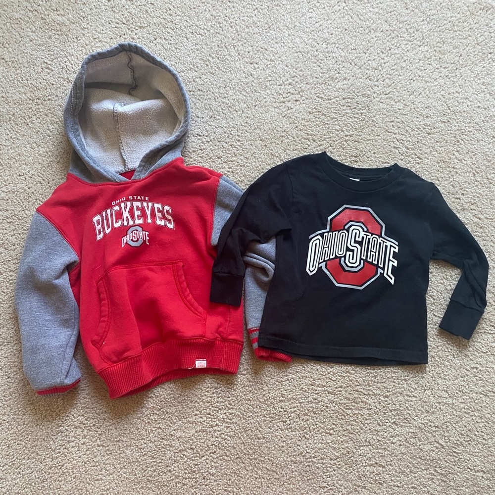 Ohio State Buckeye toddler bundle